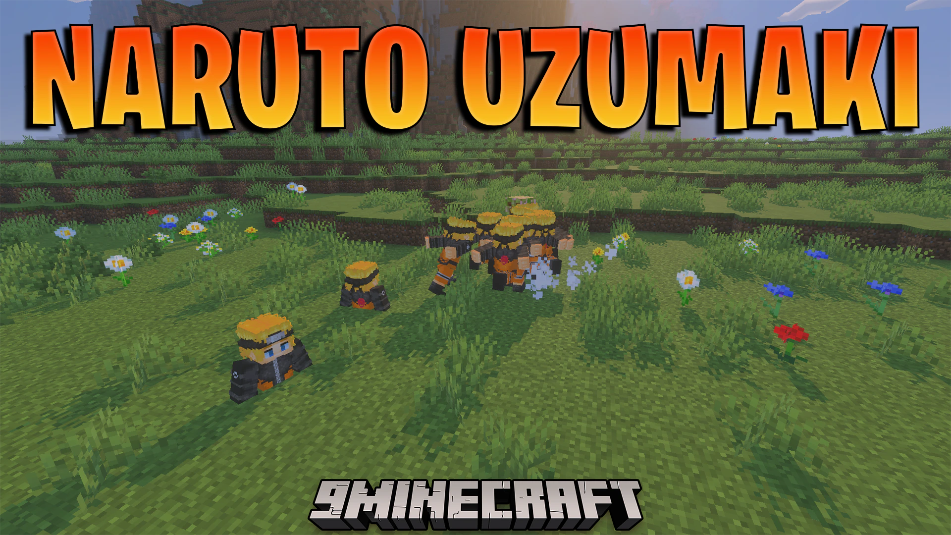 Naruto Uzumaki Addon (26.x, 1.21) – Battle Ninja Bosses With Rasengan And Shadow Clones