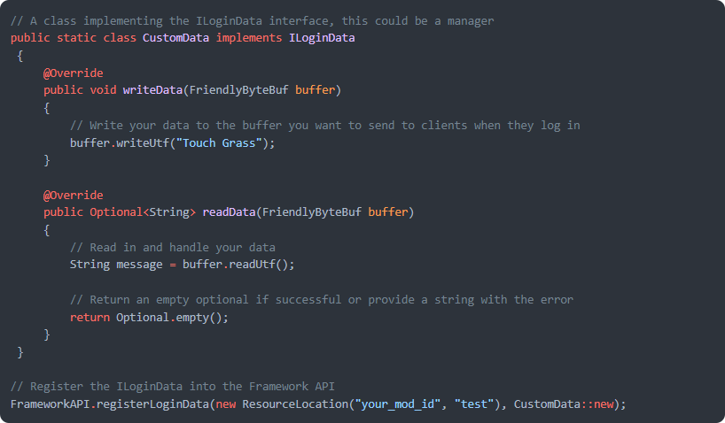 Framework — screenshot 2