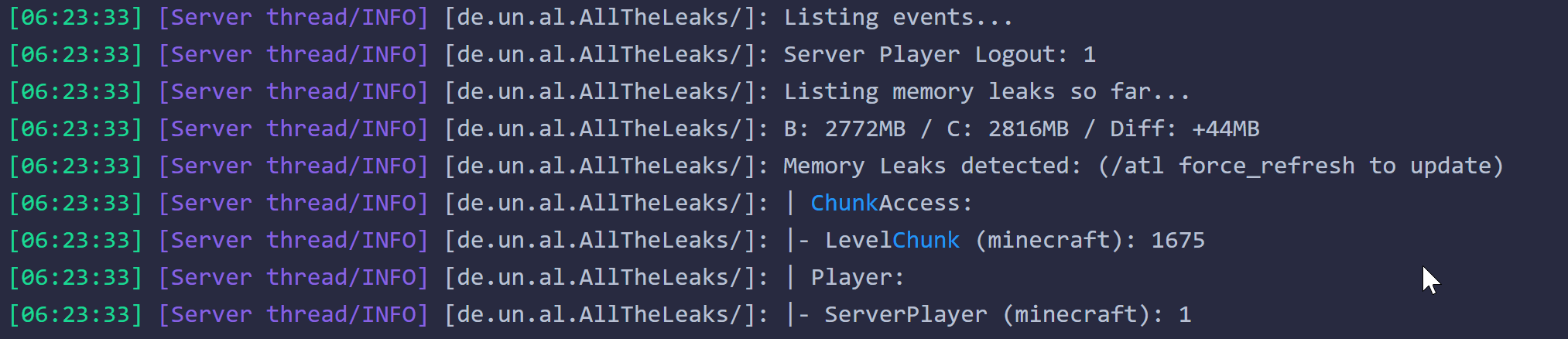 AllTheLeaks (Memory Leak Fix) — screenshot 2