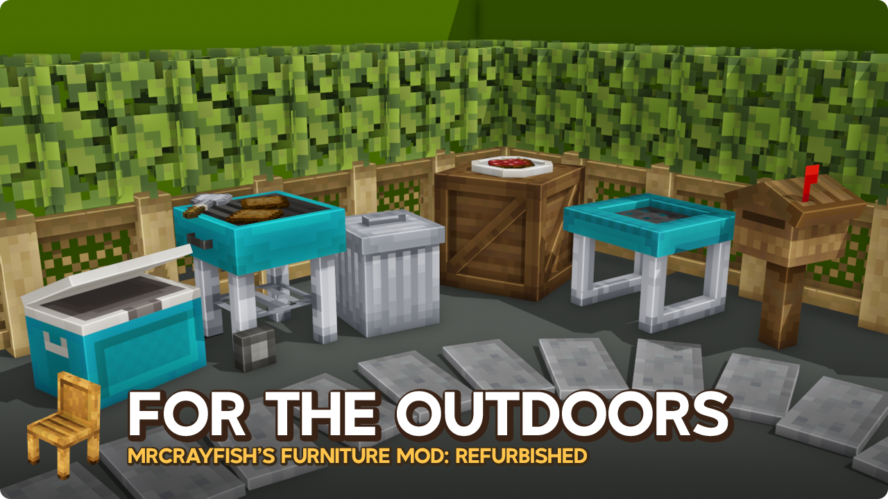 MrCrayfish's Furniture Mod: Refurbished — screenshot 2