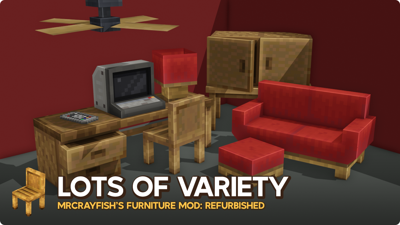 MrCrayfish's Furniture Mod: Refurbished — screenshot 3