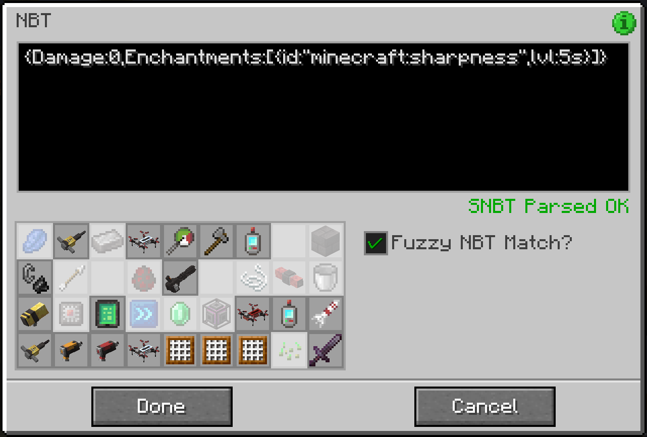 FTB Filter System — screenshot 2