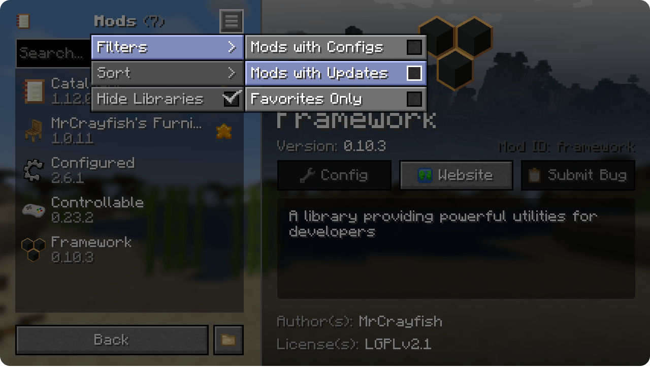 Catalogue — screenshot 2