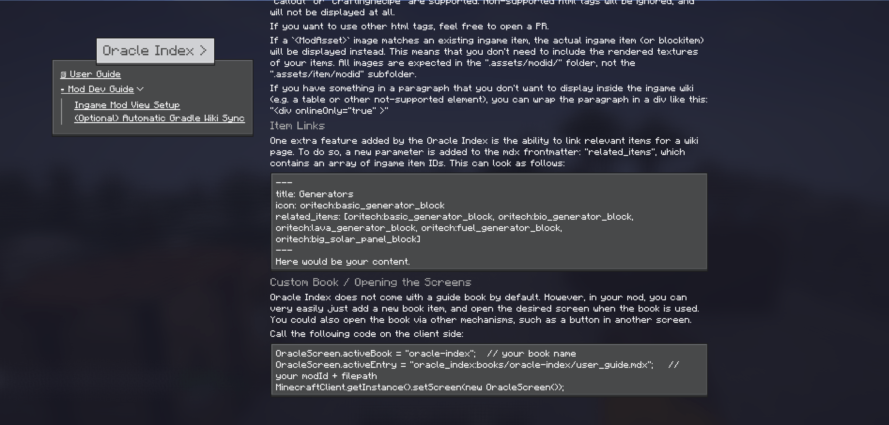 Oracle Index — screenshot 4