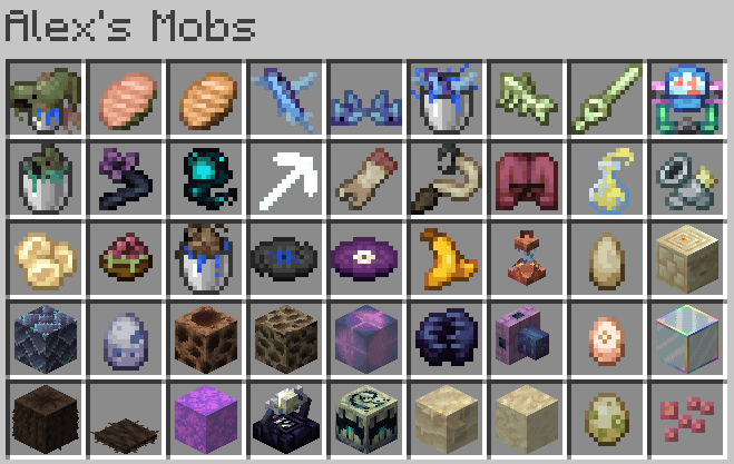 Sweety's Items (Alex's Mobs) — screenshot 4