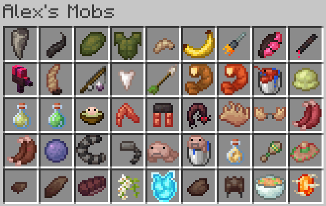 Sweety's Items (Alex's Mobs) — screenshot 5