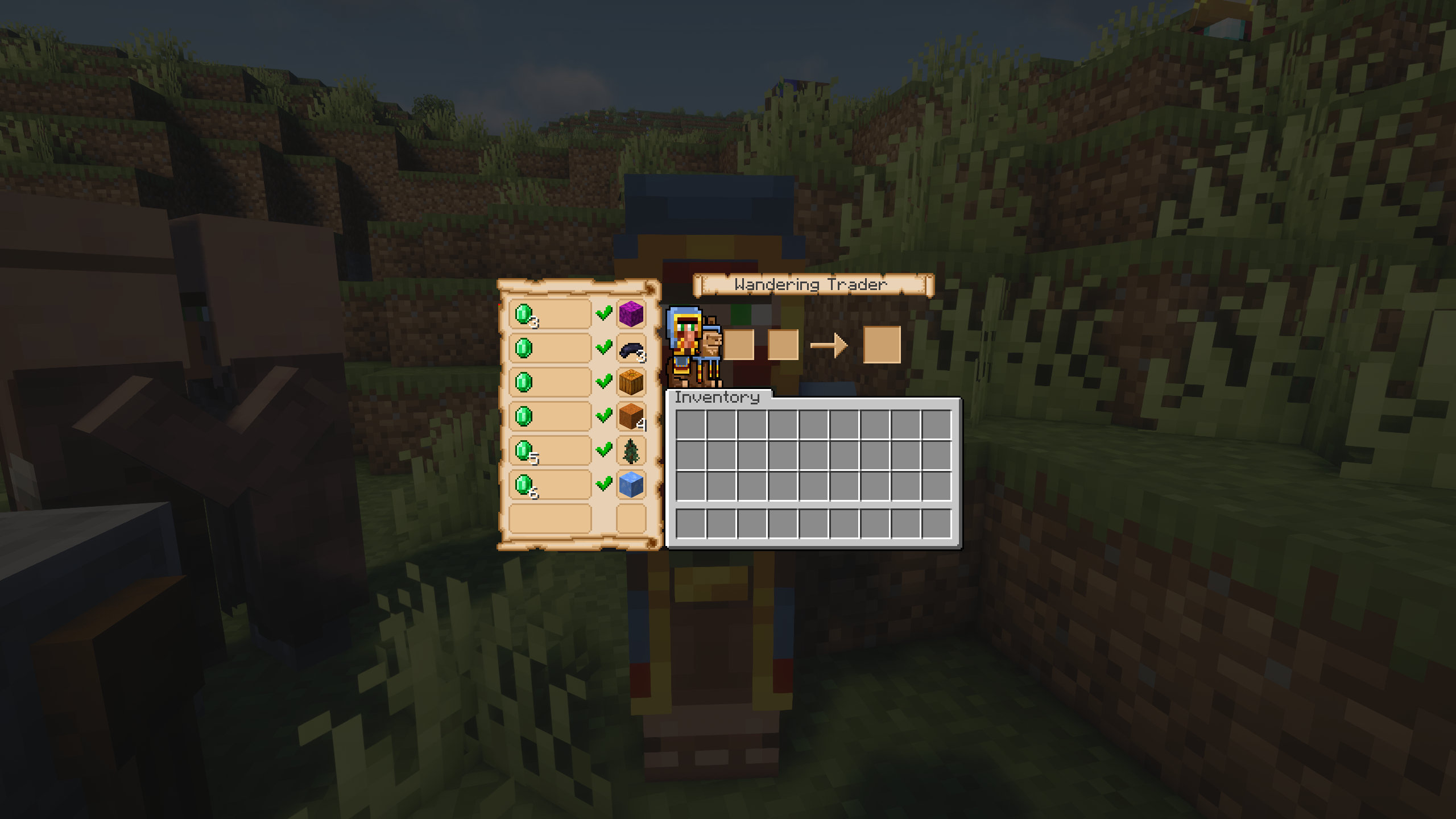Better GUI - Workbench, Villagers... — screenshot 4