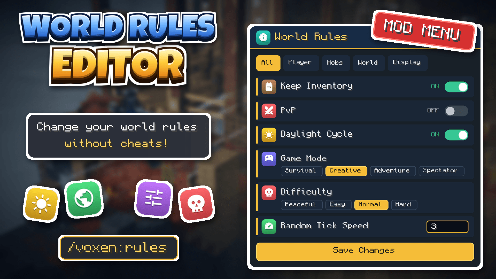 World Rules Editor — screenshot 1