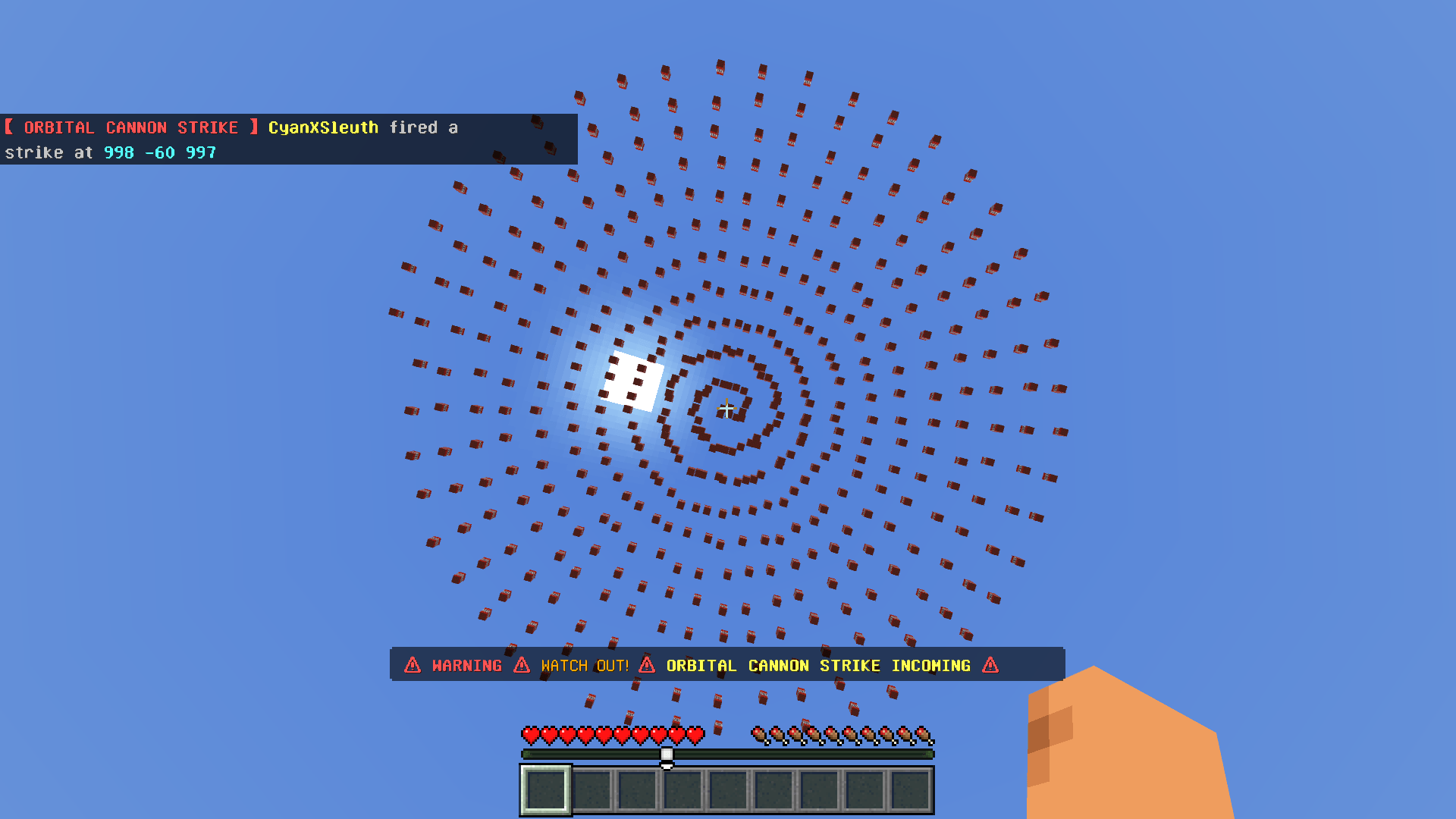 TNT Orbital Canon Strike (NEW) — Minecraft Bedrock