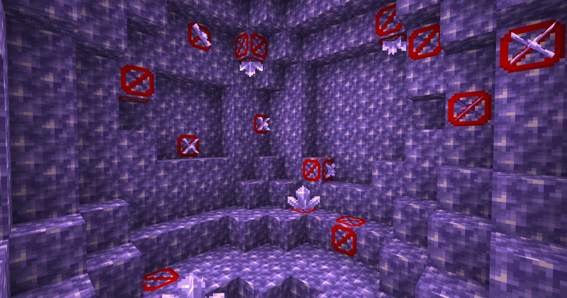 Obvious Amethyst Bedrock — screenshot 1