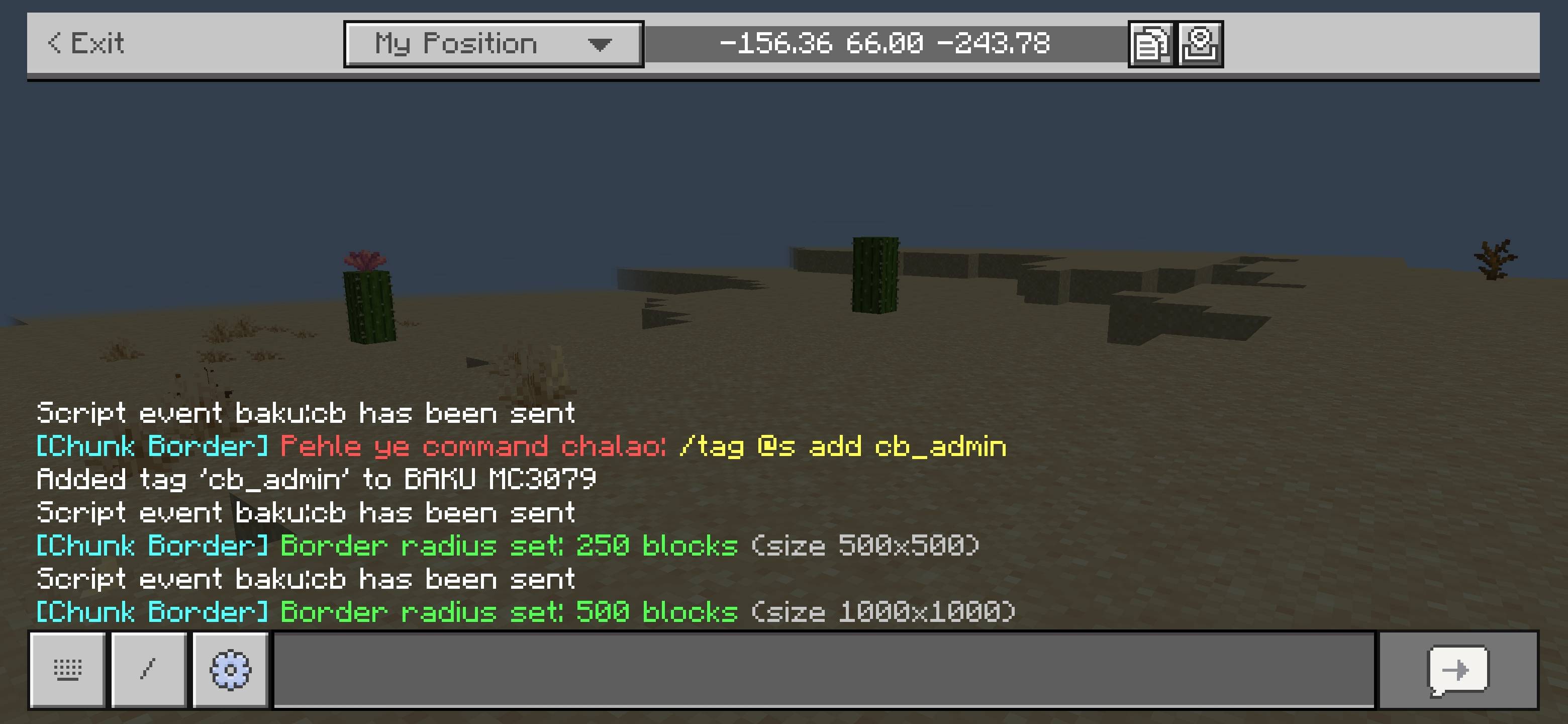 CHUNK BORDER — Minecraft Bedrock Addon Download | MCModsHub