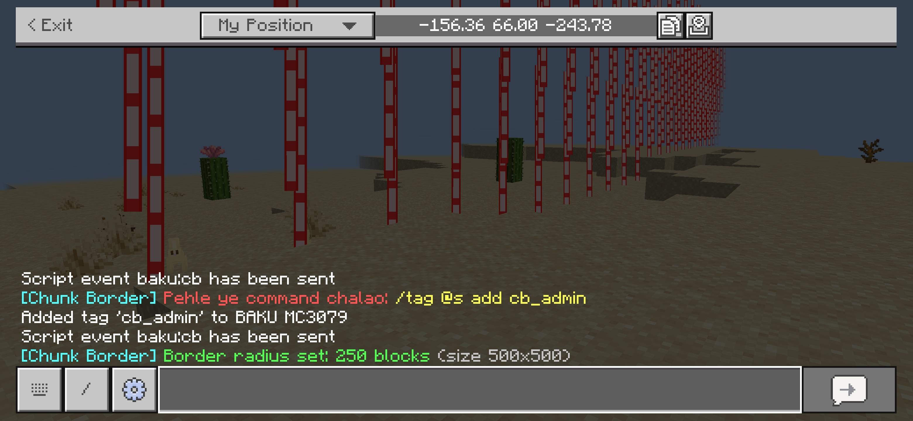 CHUNK BORDER — Minecraft Bedrock Addon Download | MCModsHub