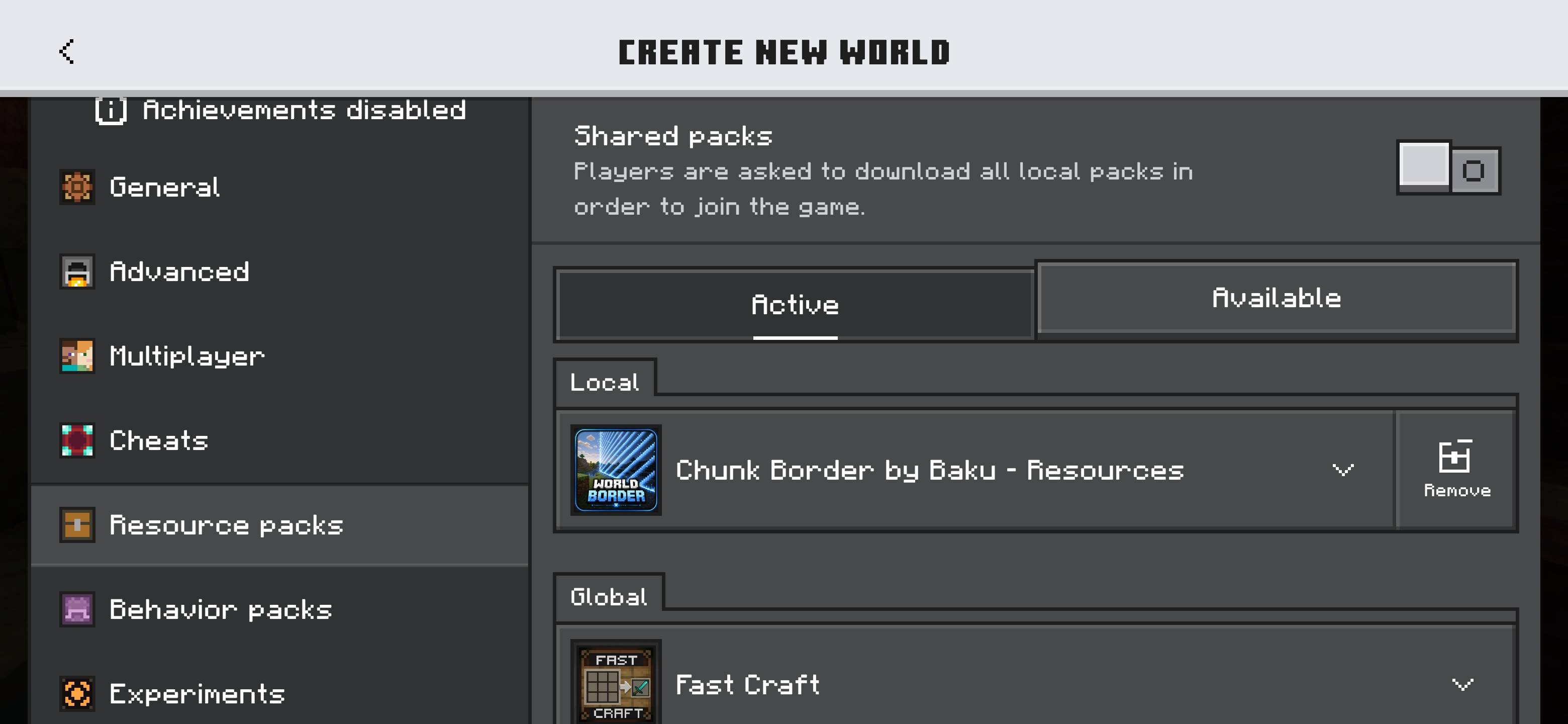CHUNK BORDER — screenshot 6