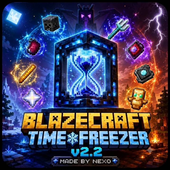 BlazeCraft Time Freezer version 3.0 — screenshot 1