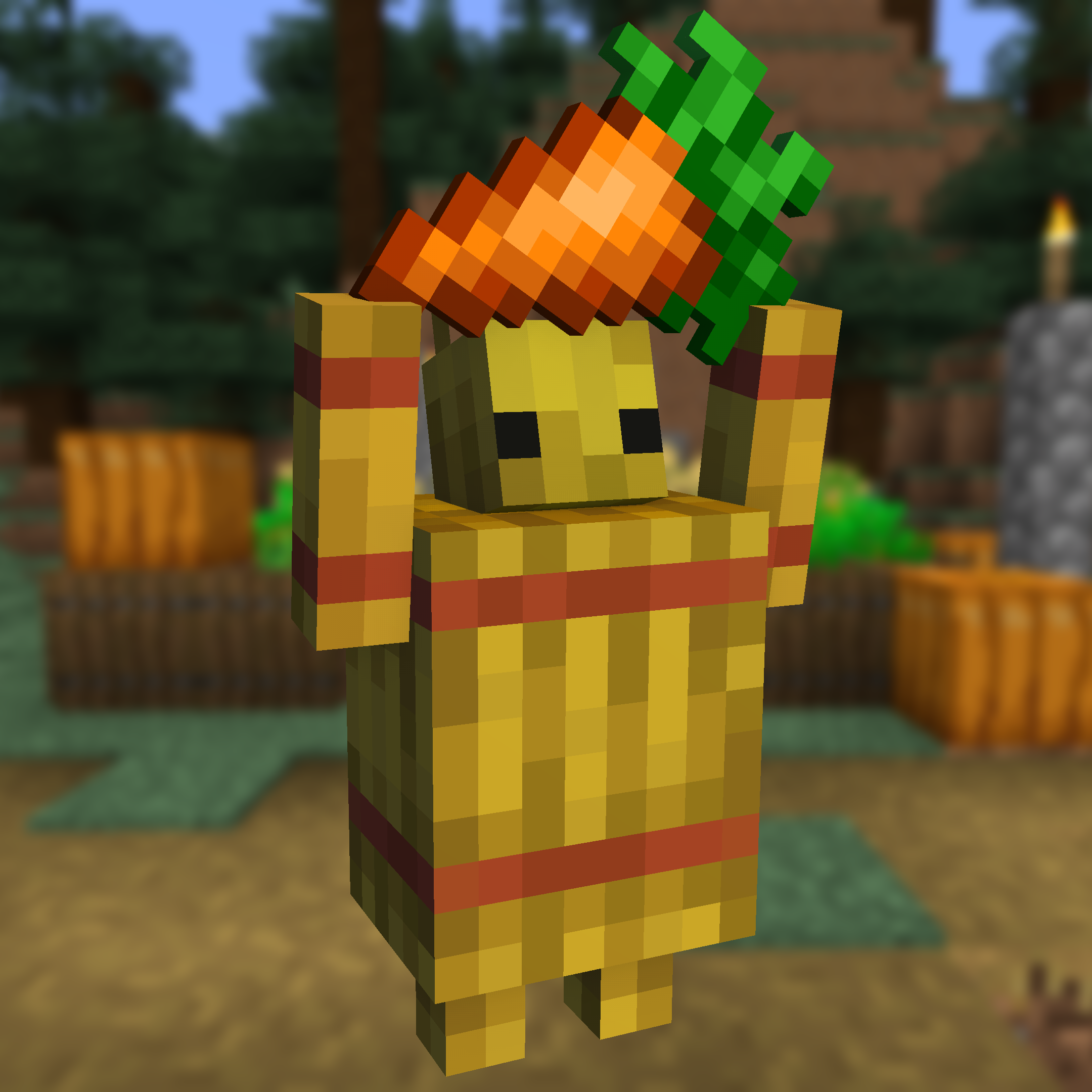 Straw Golem Rebaled - Forge
