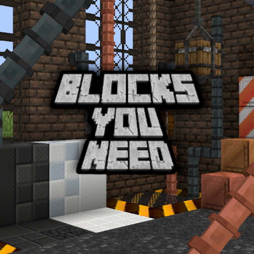 Blocks You Need (BYN) - Industrial, Steampunk, Laboratory, Space & more!