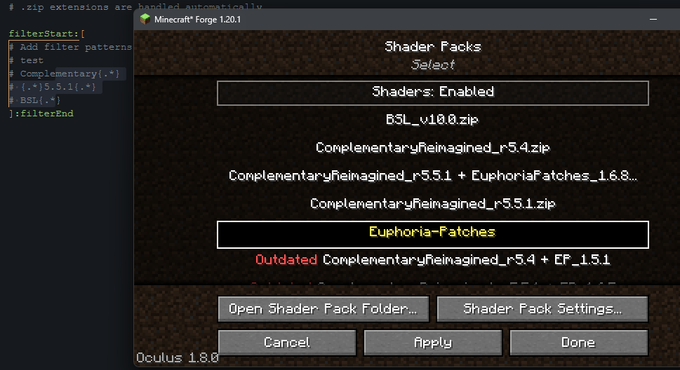 Iris/Oculus Shader Folder — screenshot 6