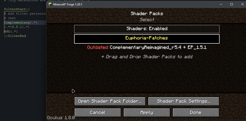 Iris/Oculus Shader Folder — screenshot 7