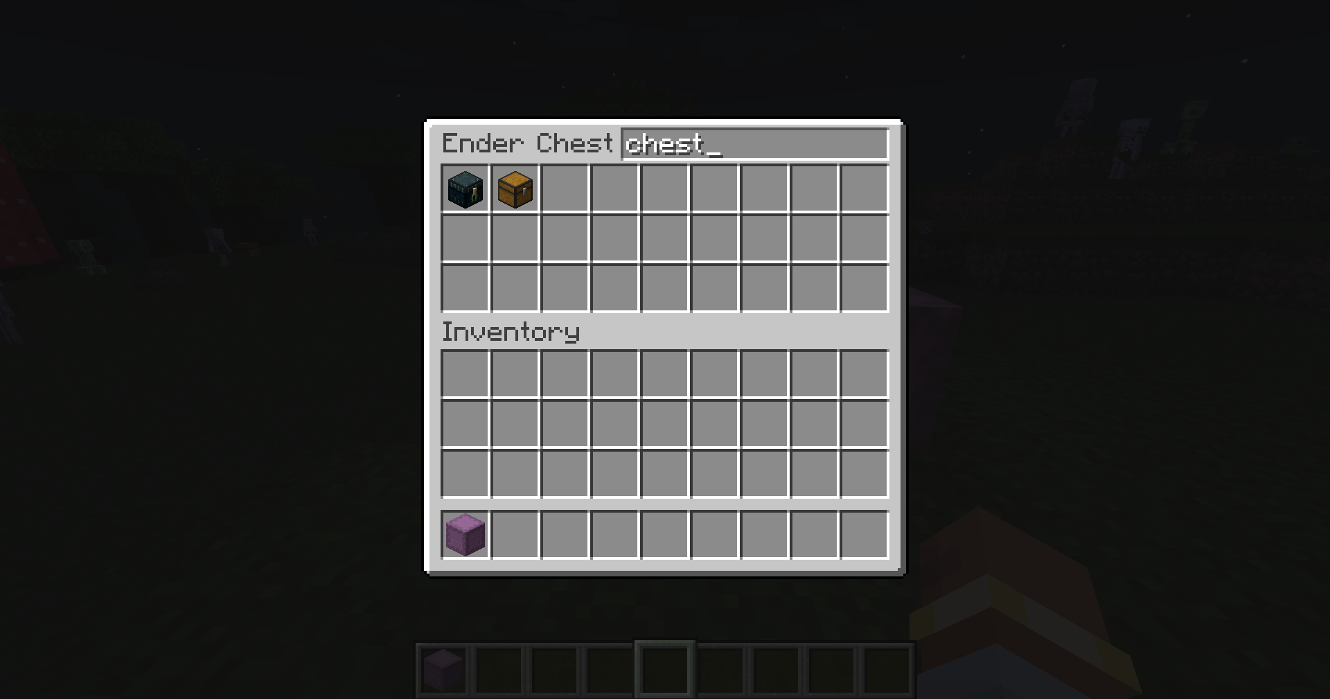 Chest Search Bar — screenshot 1