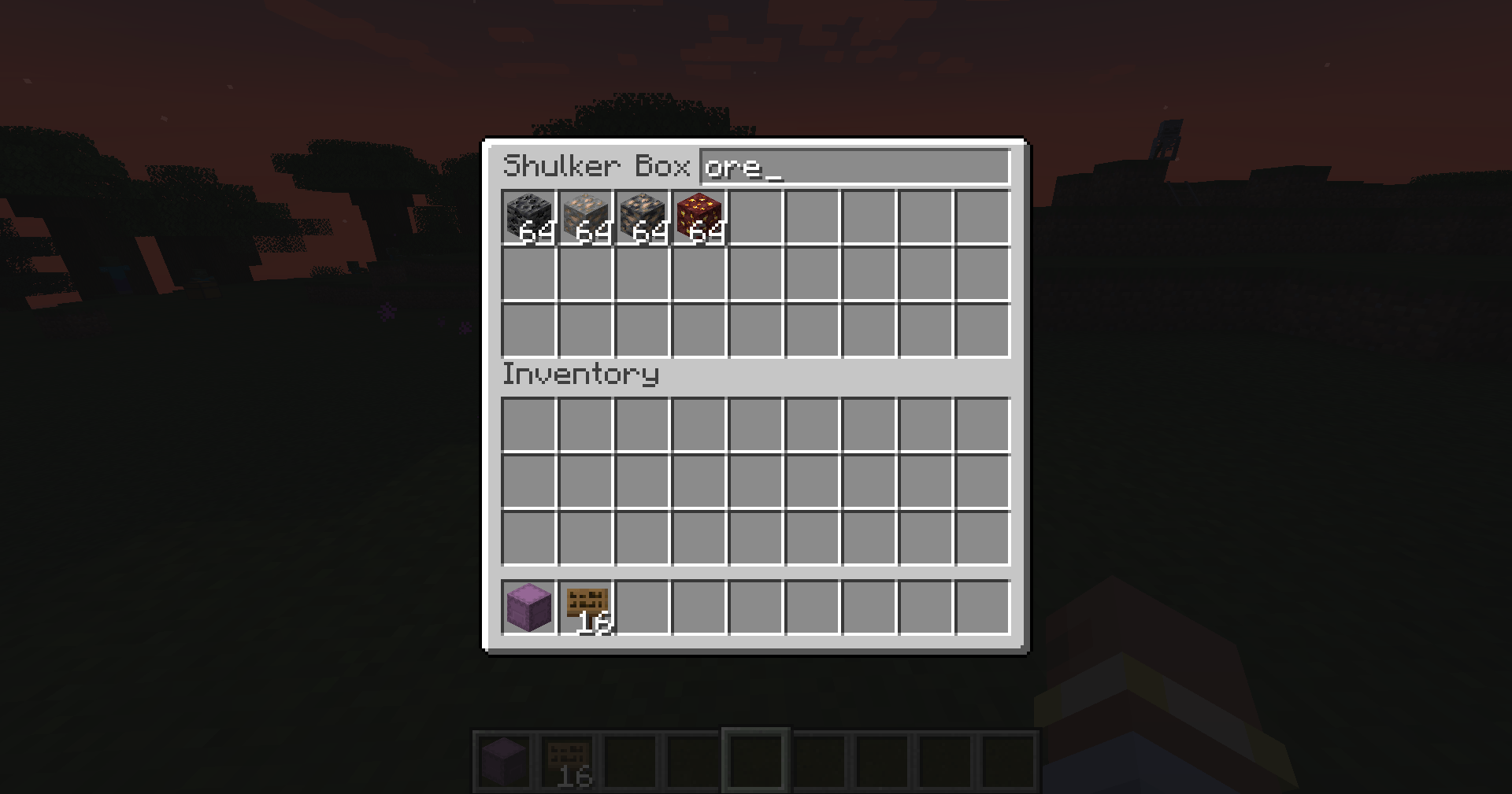 Chest Search Bar — screenshot 2