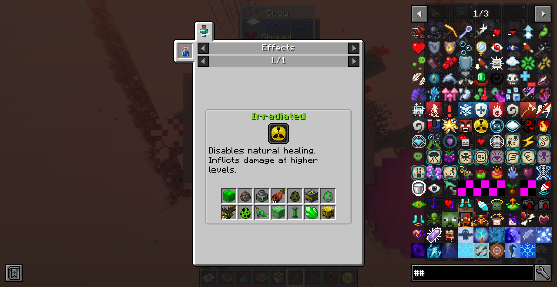 Moderately Enough Effect Descriptions (MEED) — screenshot 5