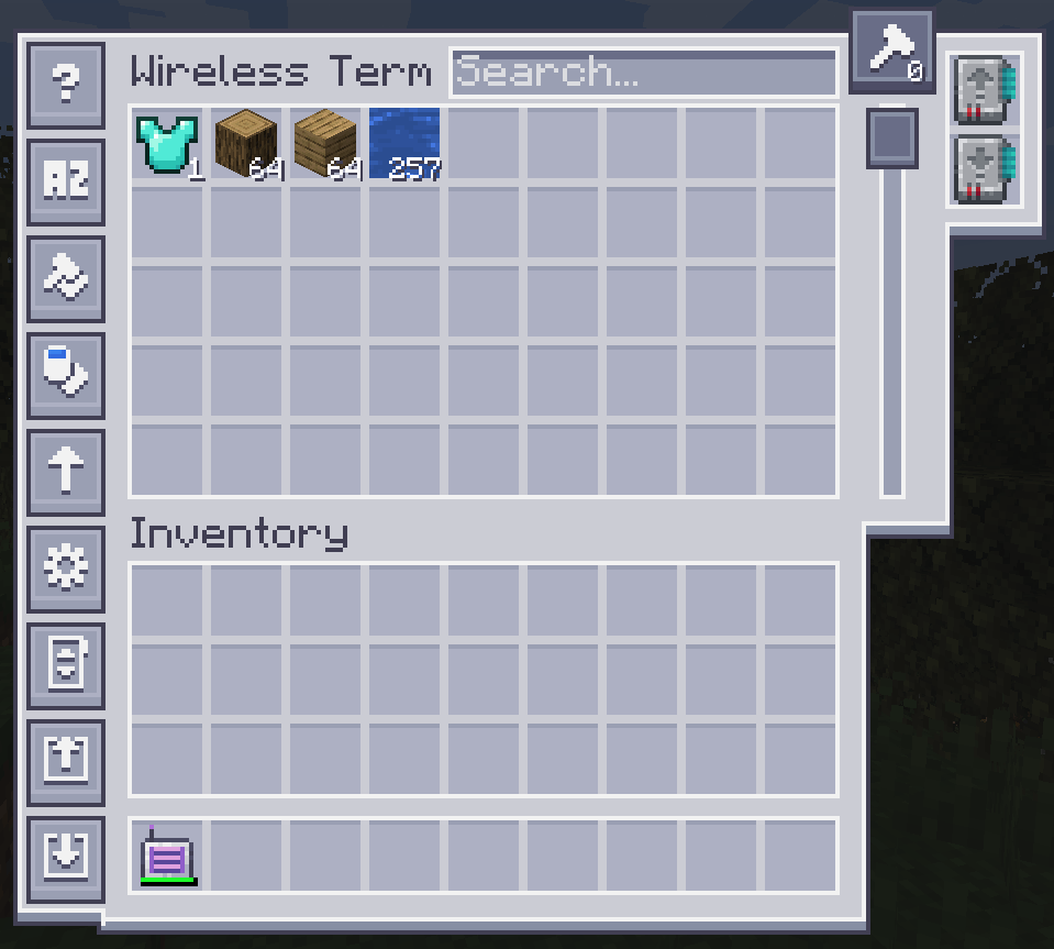 AE2 Import Export Card — screenshot 3