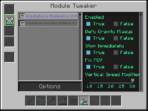 Gravitational Modulating Additional Unit — screenshot 2