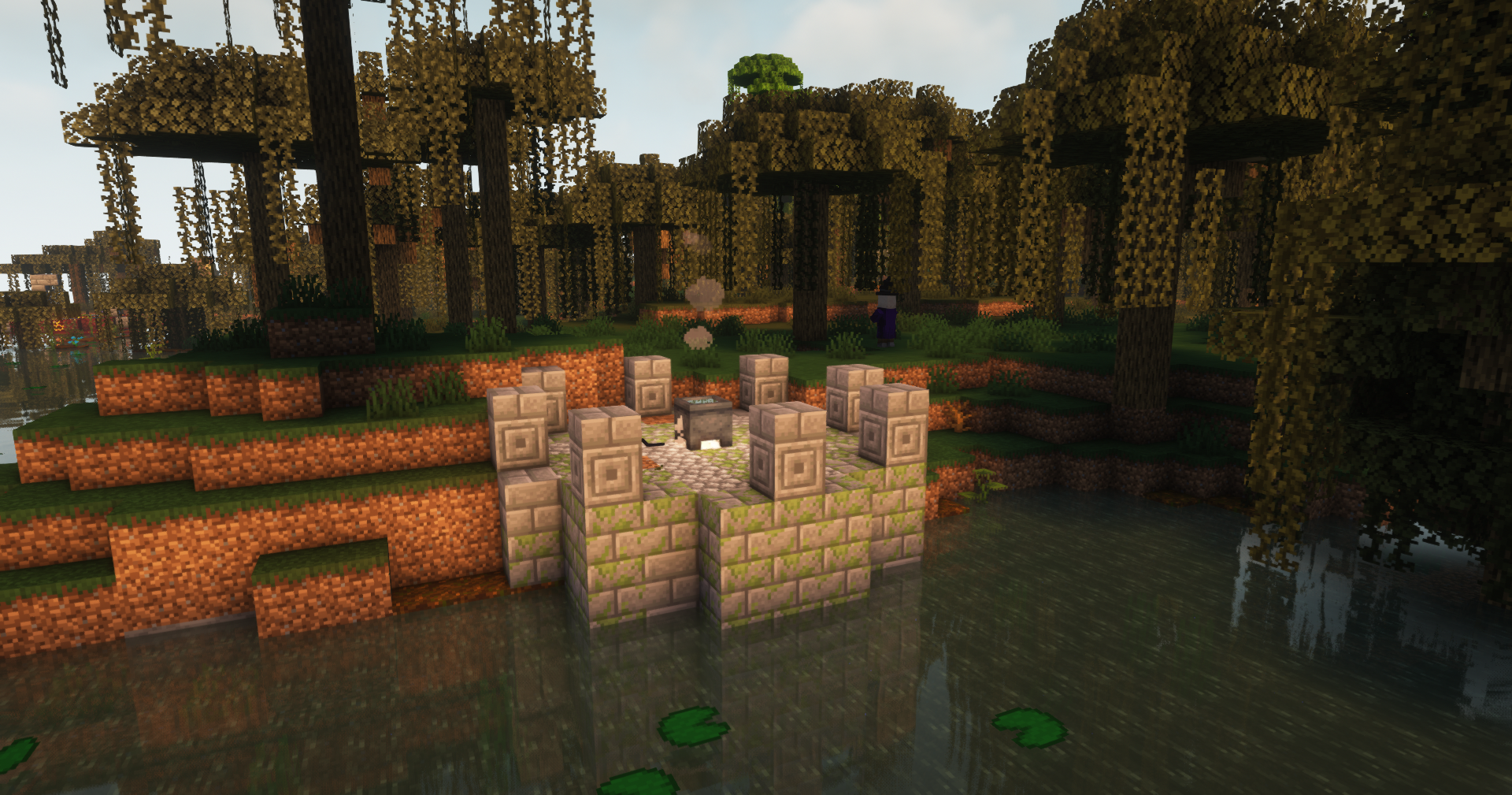 YUNG's Better Witch Huts (Fabric) — screenshot 1