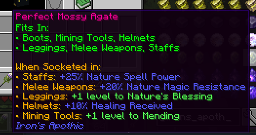 Apotheosis x Iron's Spellbooks Compat — screenshot 3