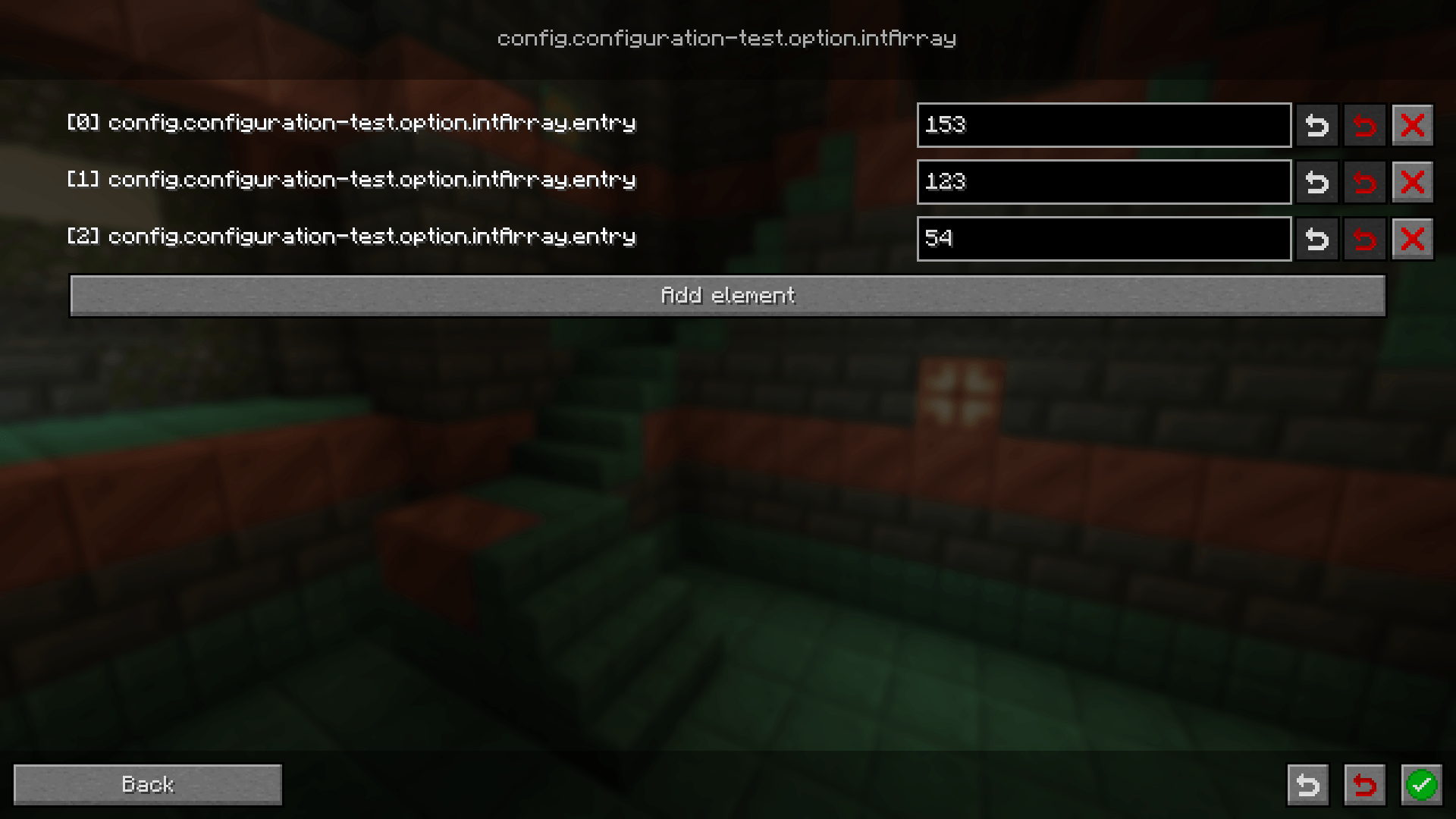 Configuration — screenshot 5
