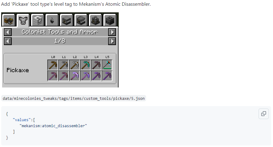 Tweaks addon for MineColonies — screenshot 6