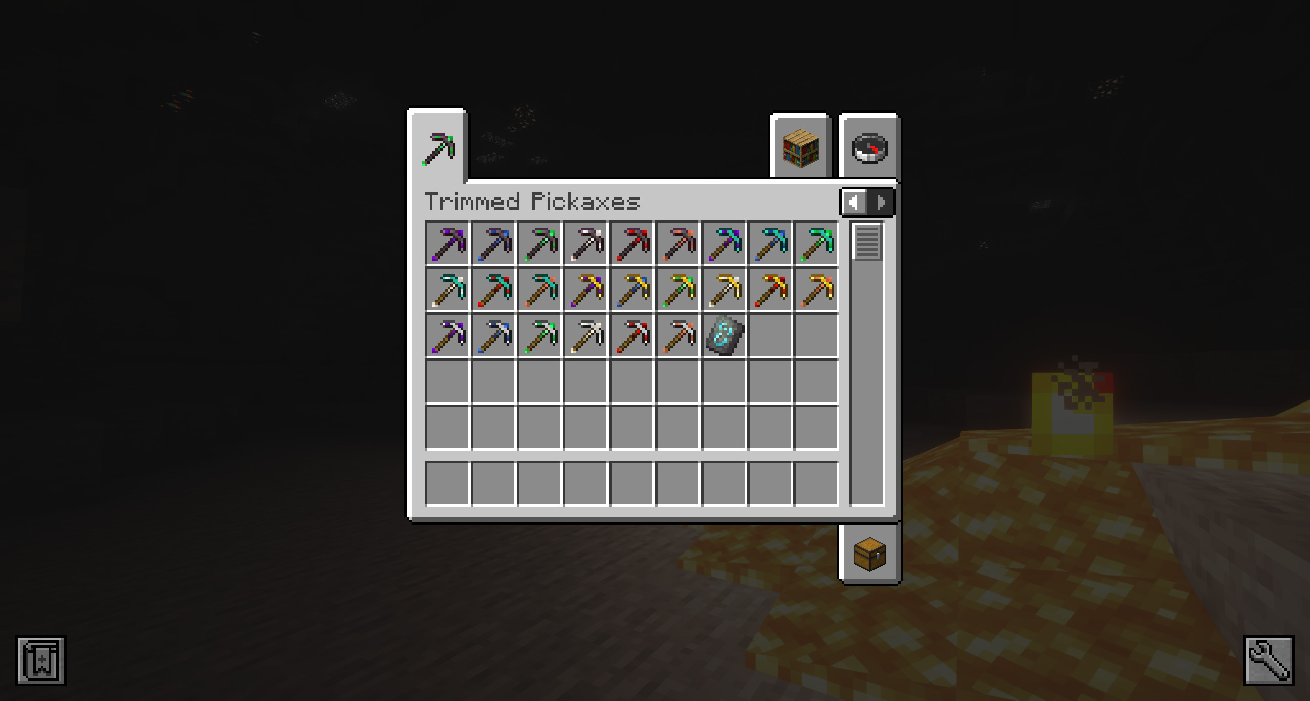 Better Pickaxe Trims — screenshot 5