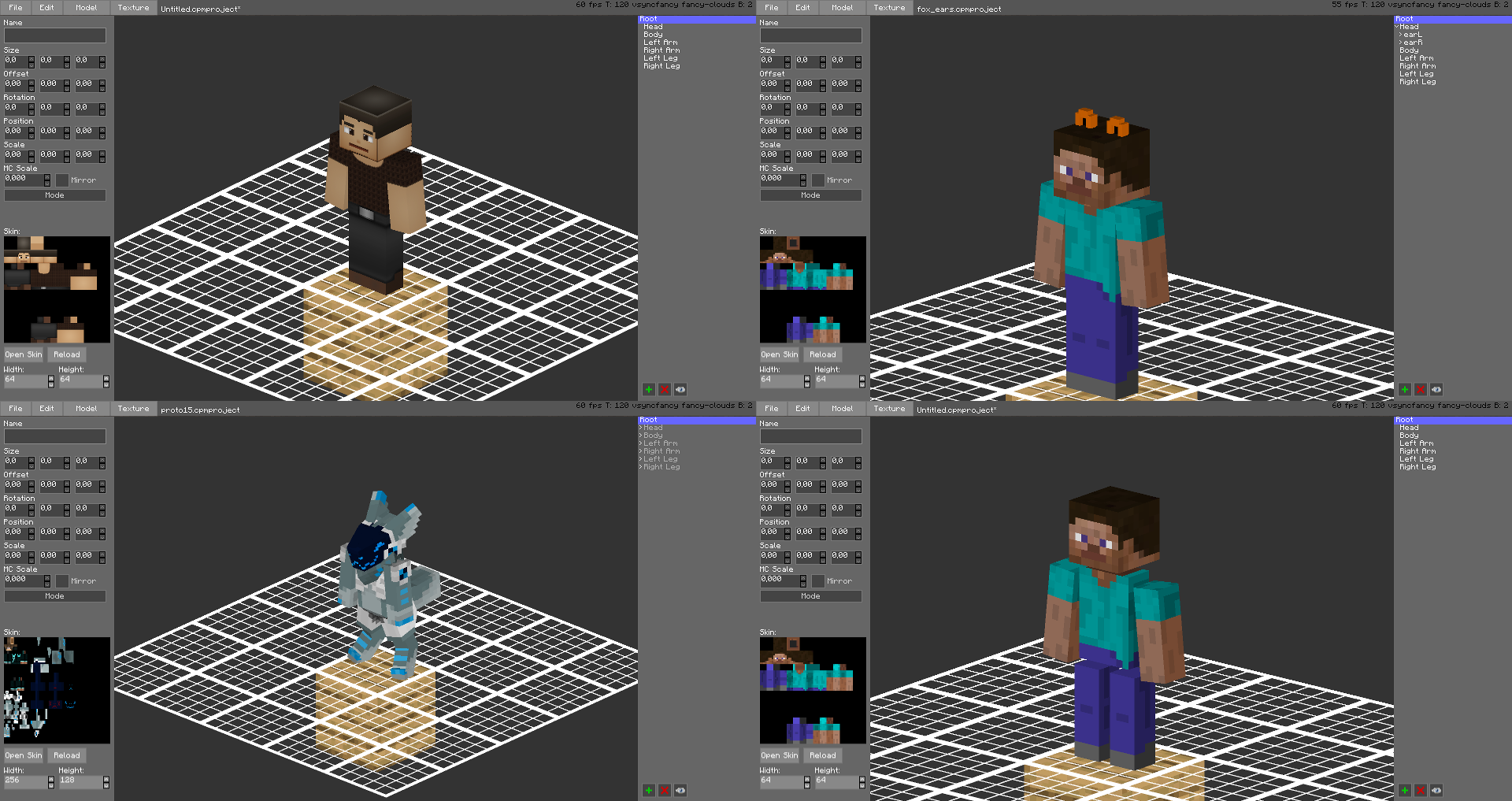 Customizable Player Models — screenshot 2