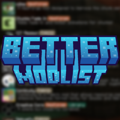 Better Modlist