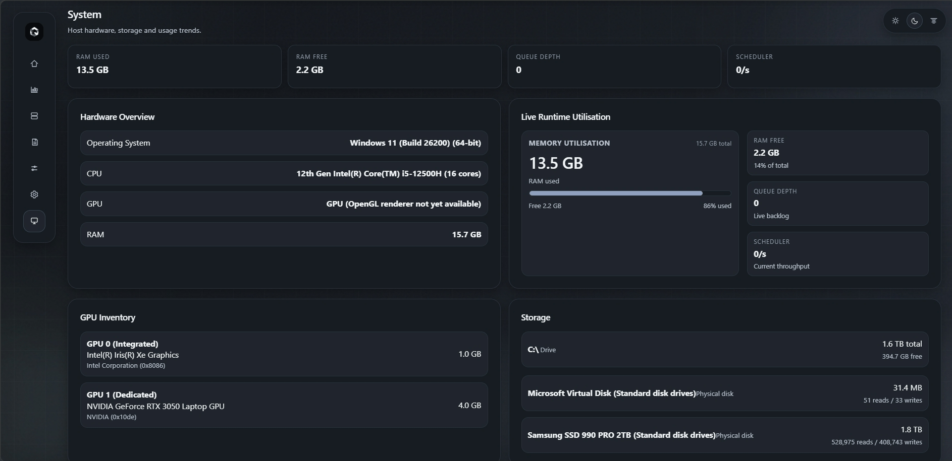 Quantified API — screenshot 3