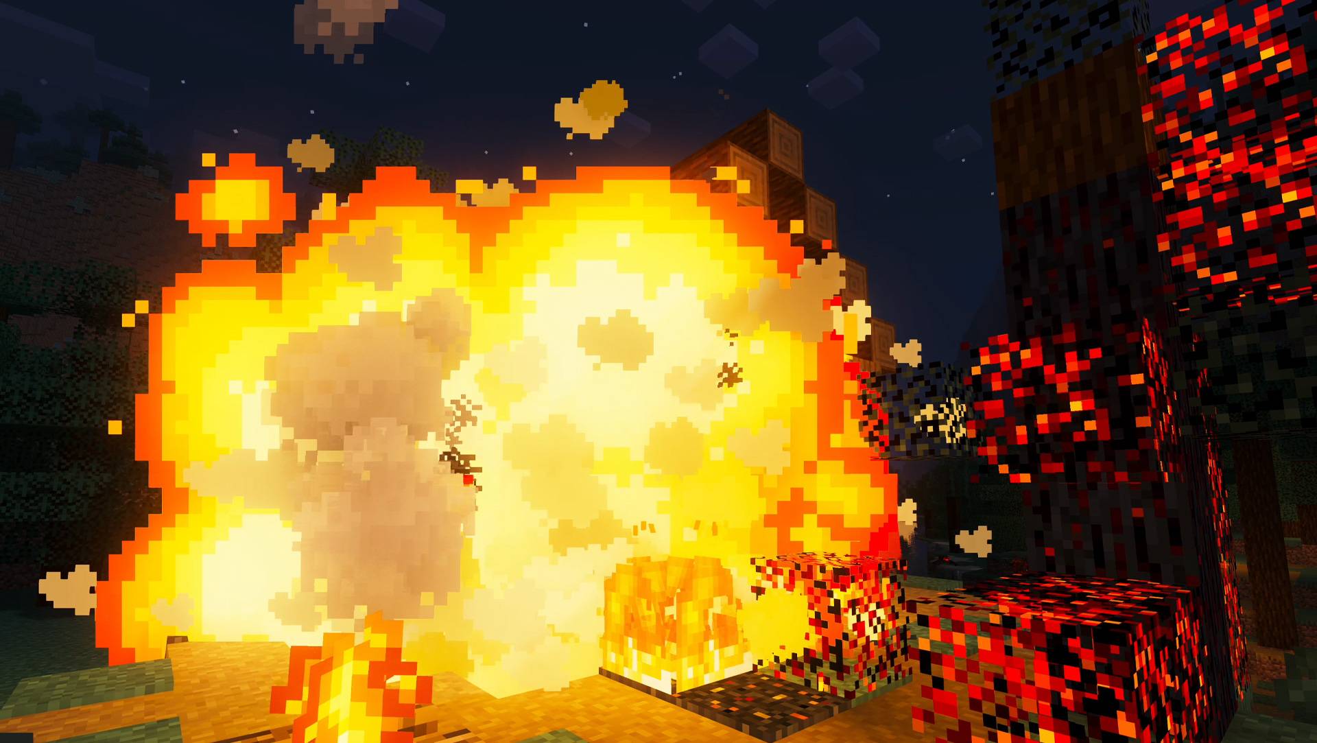 Burnt + Additions. Better Vanilla Fire — screenshot 5