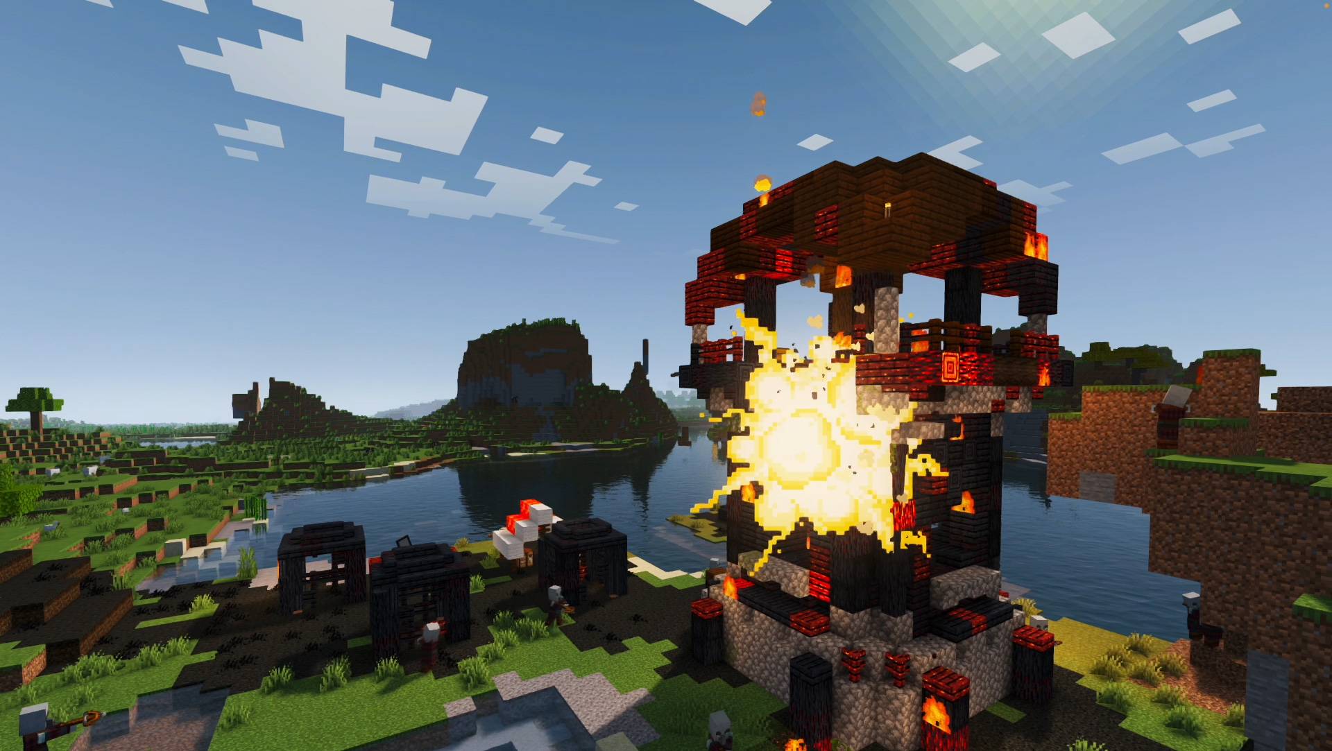 Burnt + Additions. Better Vanilla Fire — screenshot 6
