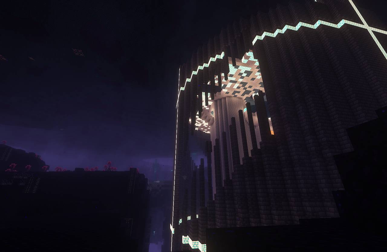 Call from the depths - Sculk Dimension — screenshot 1
