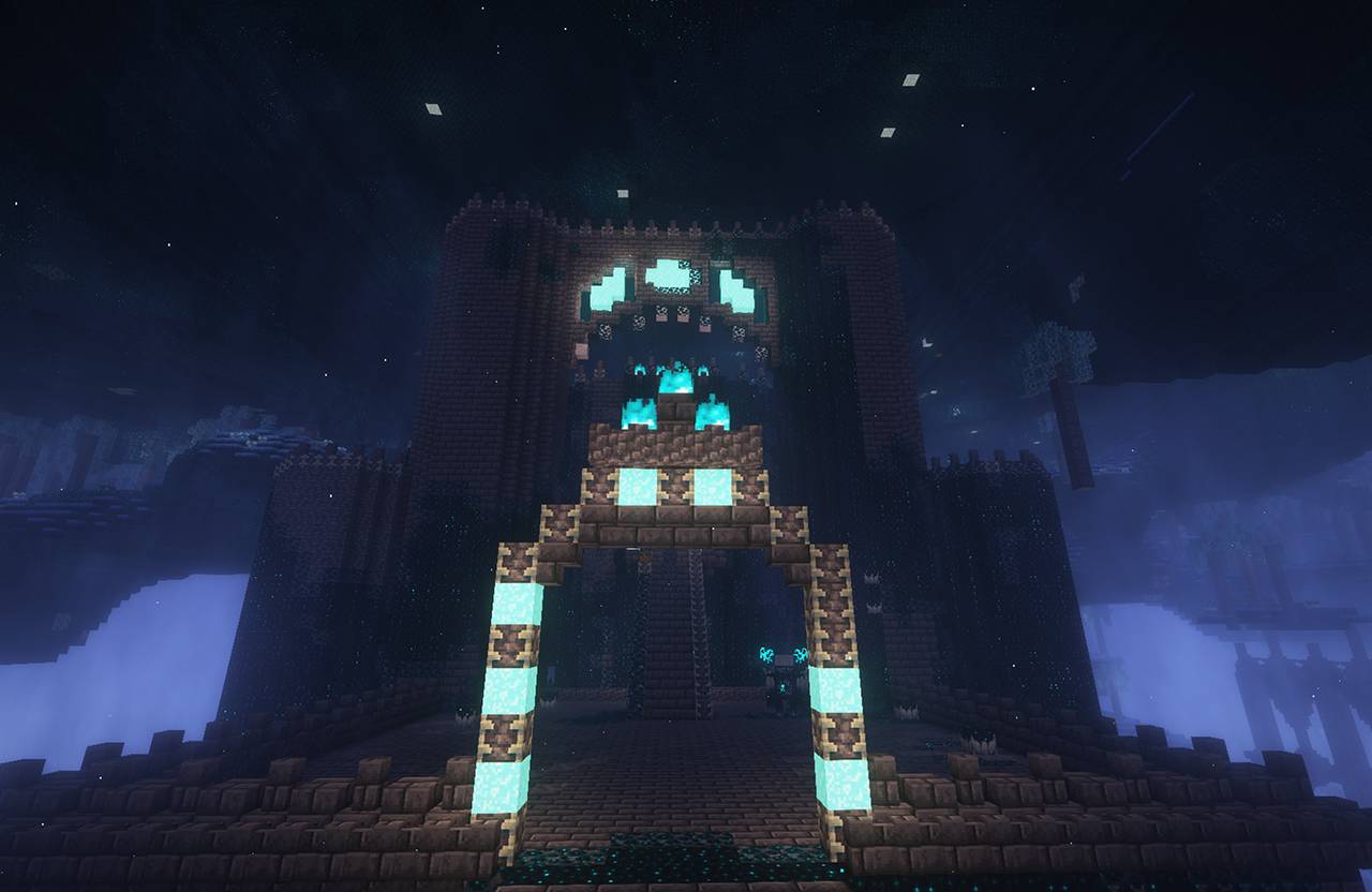 Call from the depths - Sculk Dimension — screenshot 3
