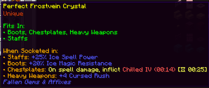 Fallen Gems & Affixes — screenshot 5