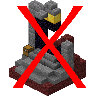 No Ruined Nether Portals