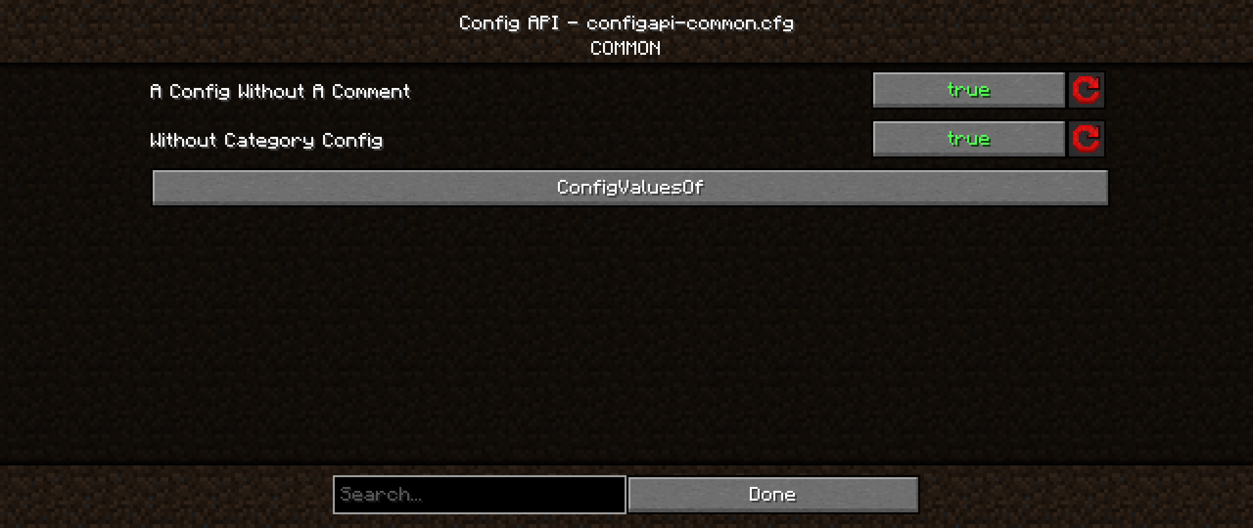 Config API — screenshot 8
