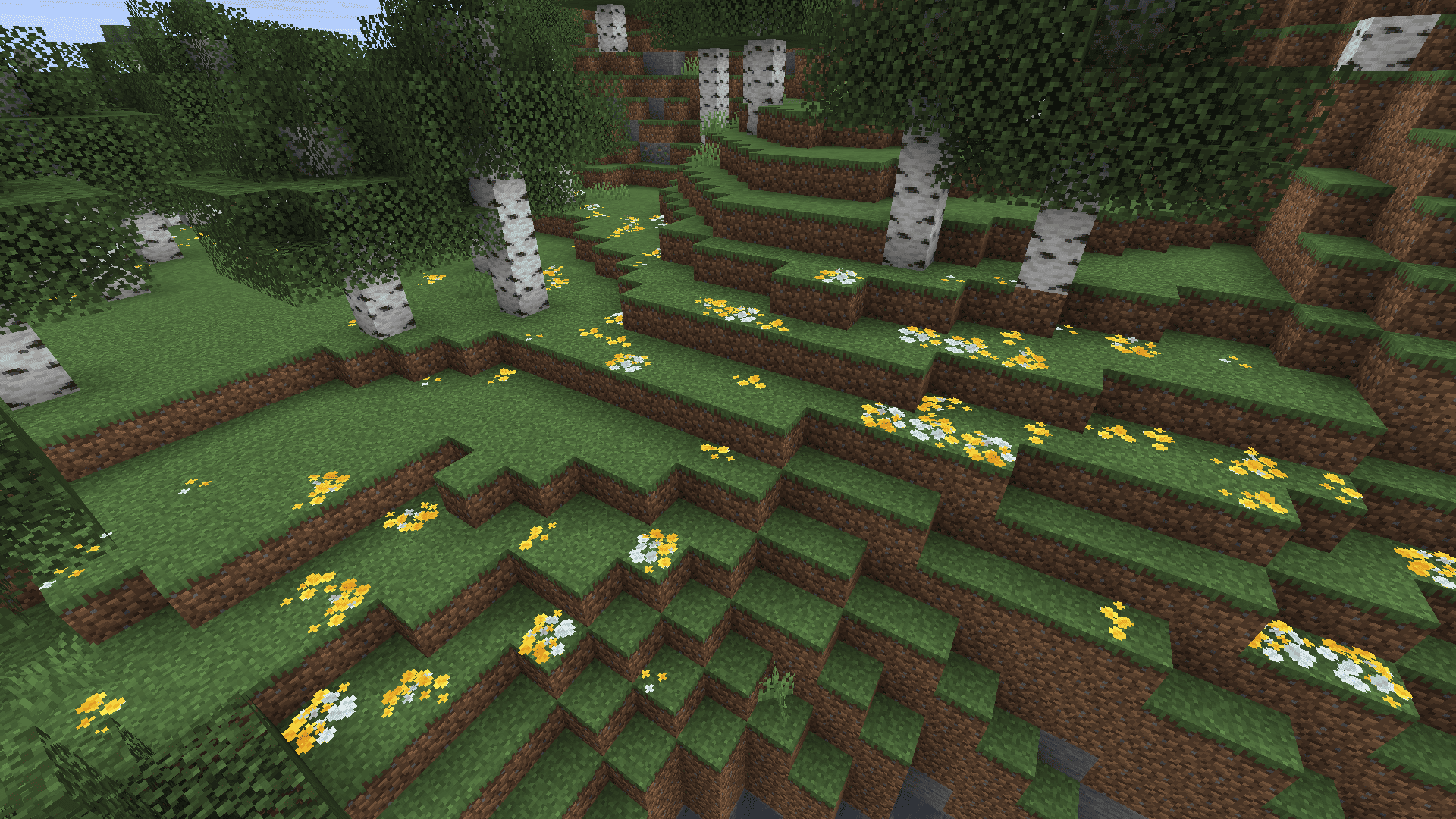 Bushy pink petals, wildflowers & leaf litter — screenshot 2