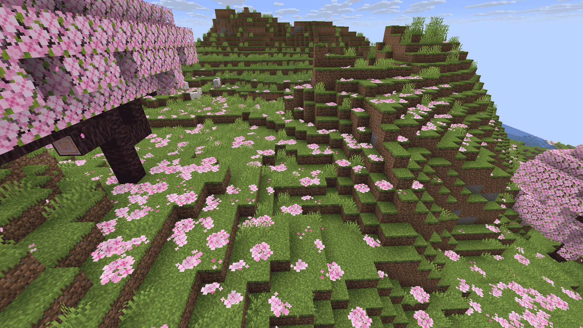Bushy pink petals, wildflowers & leaf litter — screenshot 5