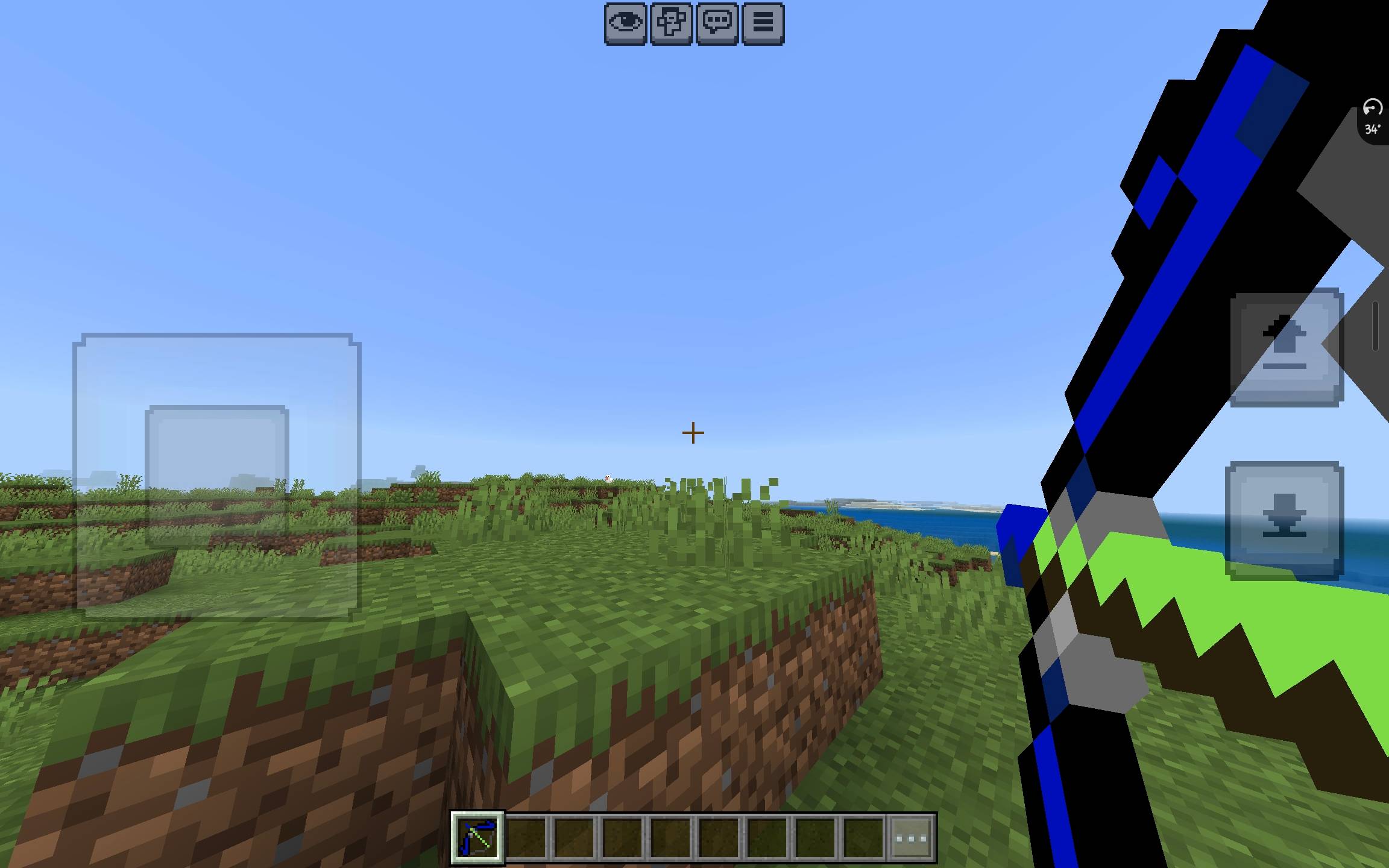 Blue-Black PVP texture pack — screenshot 3