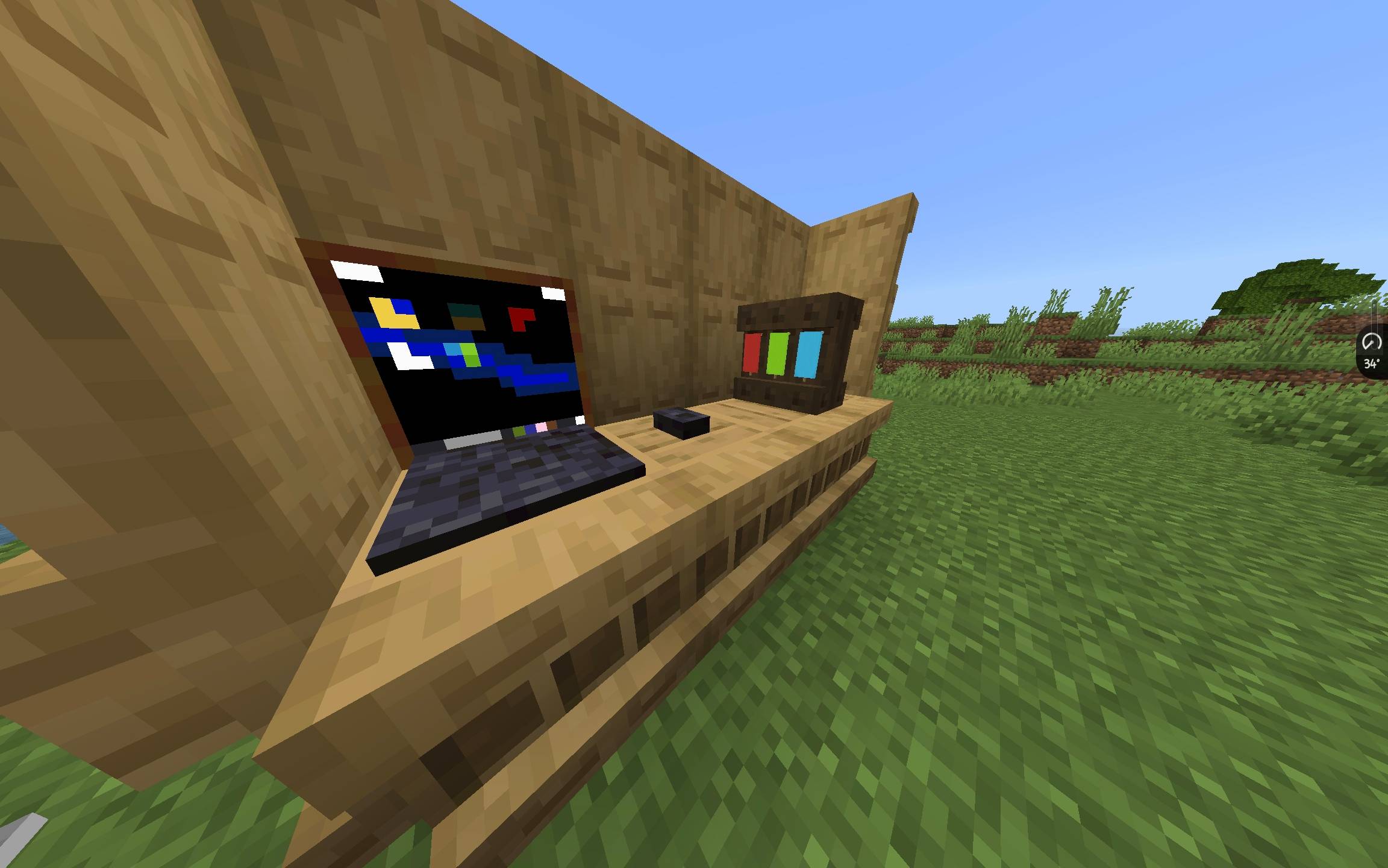 Blue-Black PVP texture pack — screenshot 7