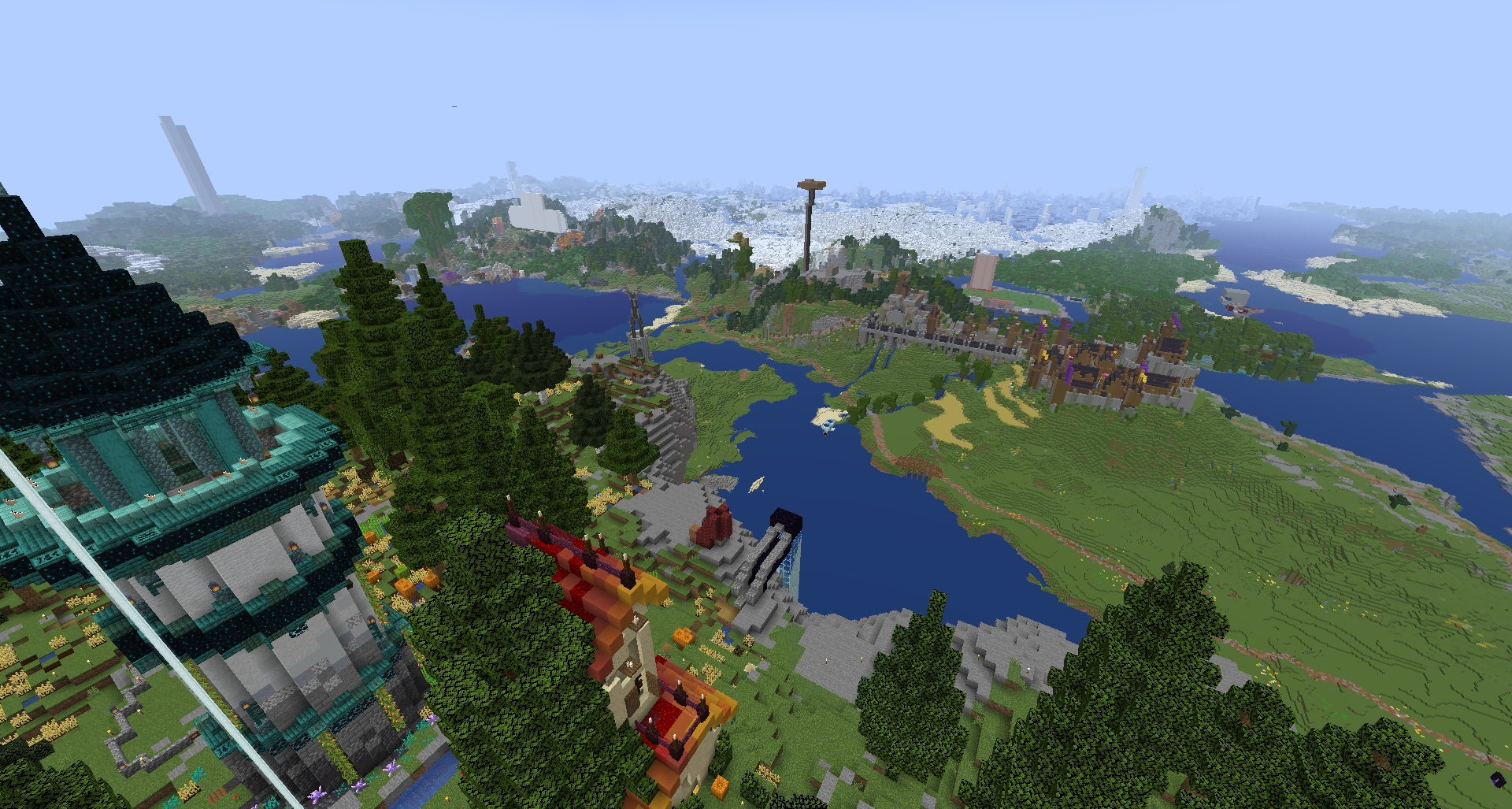 Distant Horizons: A Level of Detail mod — screenshot 5