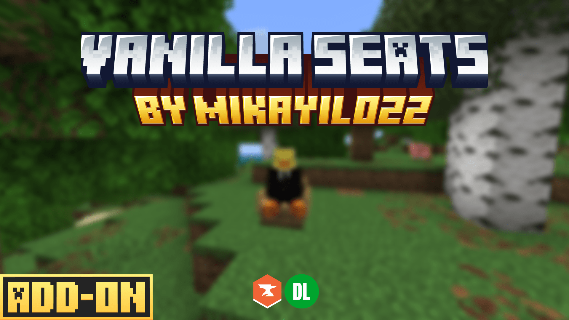 Vanilla Seats (Sit on Stairs & Slabs) — screenshot 1