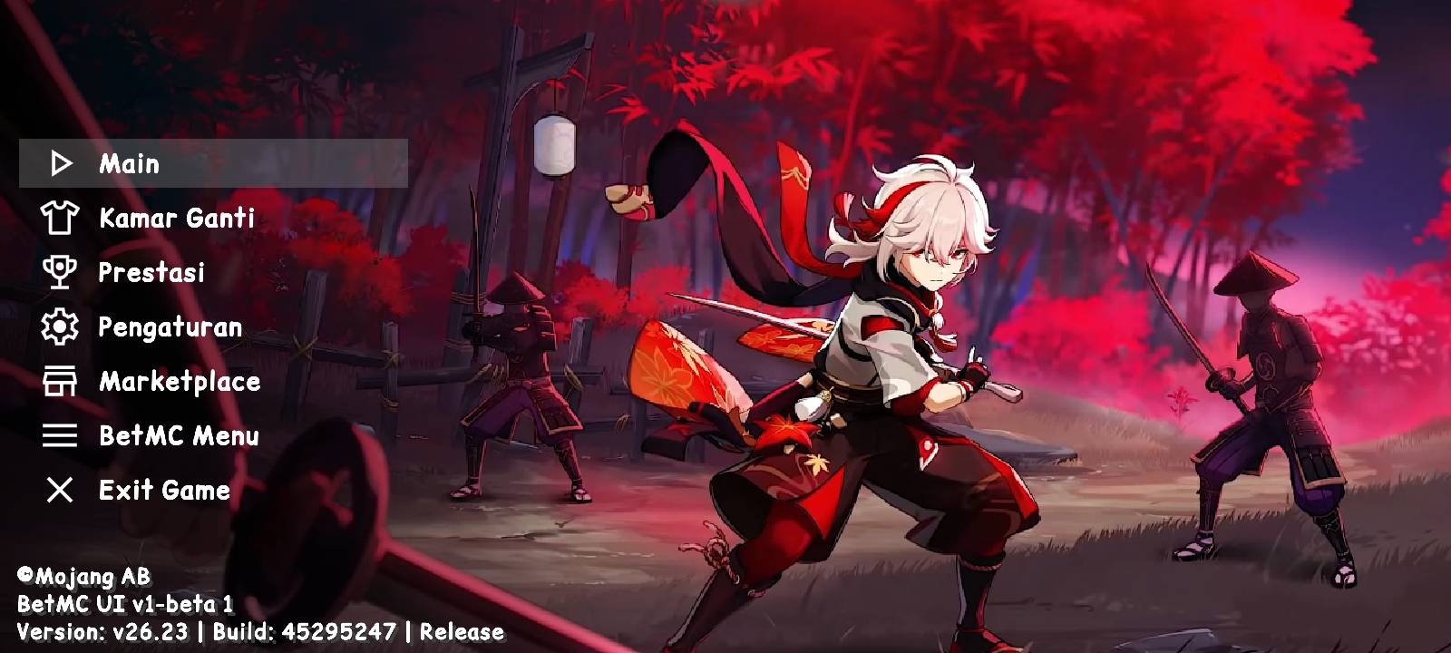 UI Kaedehara Kazuha V1 — screenshot 1