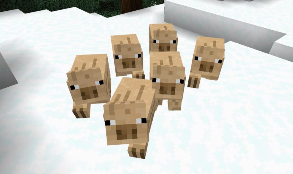Indev and Infdev Pig Bedrock Texture Pack — screenshot 4